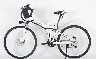 富比特紳士Q5超強(qiáng)續(xù)航26寸24寸折疊鋰電池電動(dòng)車(chē)自行車(chē)山地